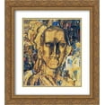 thumbnail image 1 of Pavel Filonov 2x Matted 20x24 Gold Ornate Framed Art Print 'Defeater of the City', 1 of 2