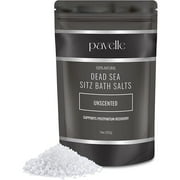 Pavelle Dead Sea Sitz Bath Salts, Soak for Pain Relief Black