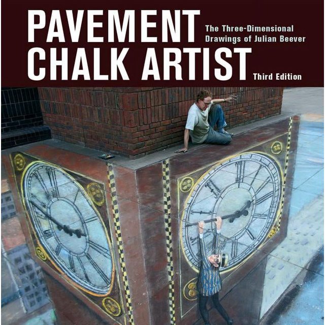 Pavement Chalk Artist The ThreeDimensional Drawings of Julian Beever