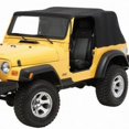 thumbnail image 1 of Pavement Ends Emergency Jeep Soft Top (Black) - 56814-01 Fits select: 2015-2018 JEEP WRANGLER UNLIMITED, 2012-2014 JEEP WRANGLER, 1 of 3
