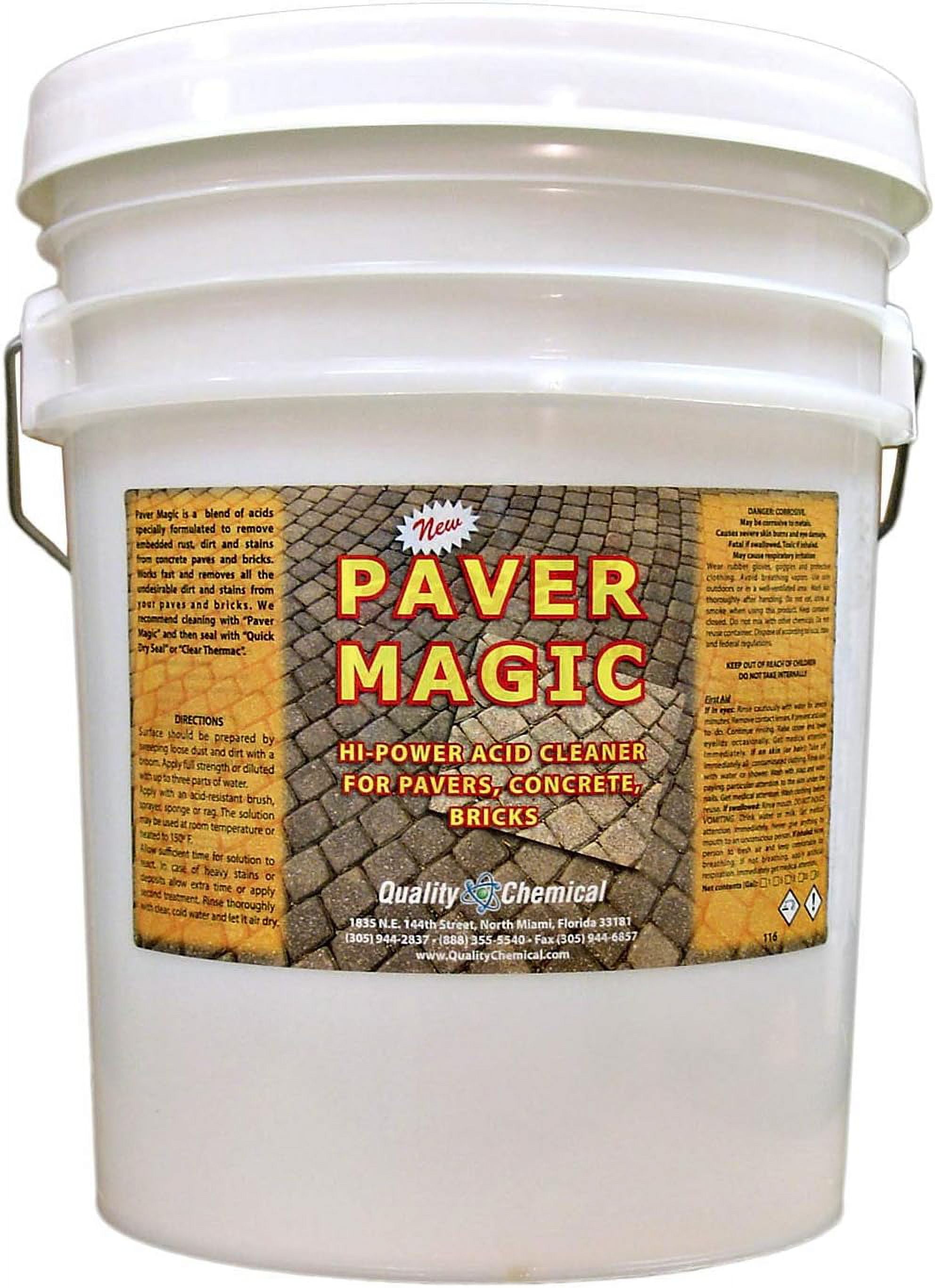 Paver High Power Concrete, Brick And Paver Cleaner Outdoor Stain