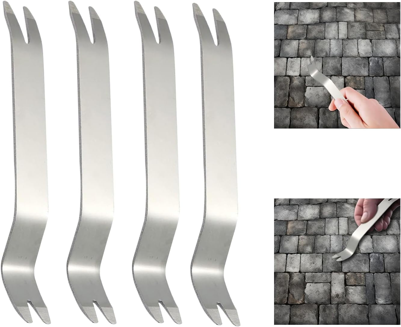 Paver Removal Tool,4 Pcs 7 Inch Paver Extractor Tool,Brick Cutter;Fit ...