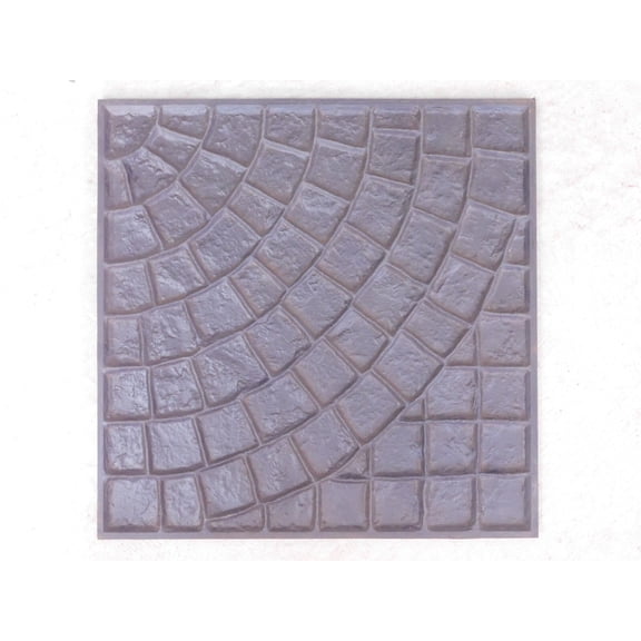 Paver Stepping Stone Mold Rubber Form on Steel Mould 16" x 16" REUSABLE (SI)