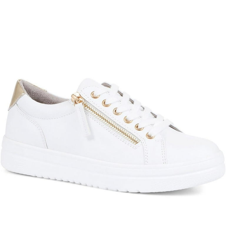 Ladies white trainers size 5 best sale