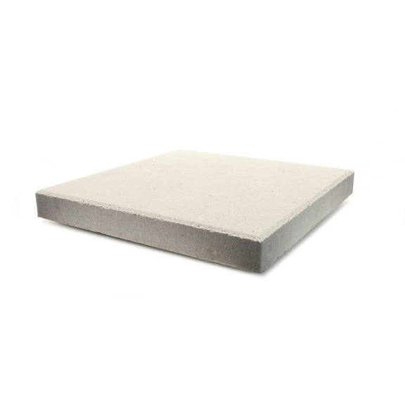 Pavestone 16" Square Limestone (White) Concrete Stepping Stone