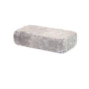 Pavestone 3.5" RumbleStone Mini Granite Blend (Charcoal/Grey) Concrete Retaining Wall