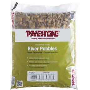 Pavestone .5 Cu. ft. Bagged River Pebbles