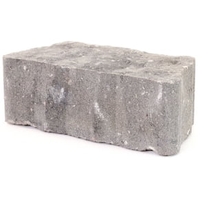 Pavestone 9" Edmond Chicago Blend (Charcoal/Grey) Concrete Retaining Wall
