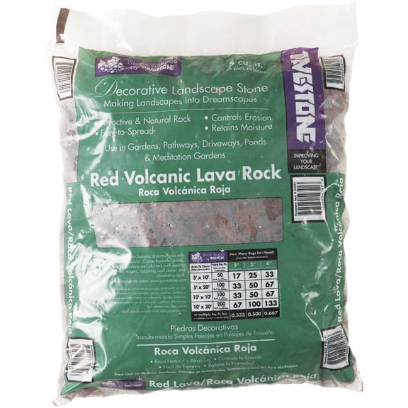 Pavestone Company Pavestone Red Volcanic Rock - Single Pack