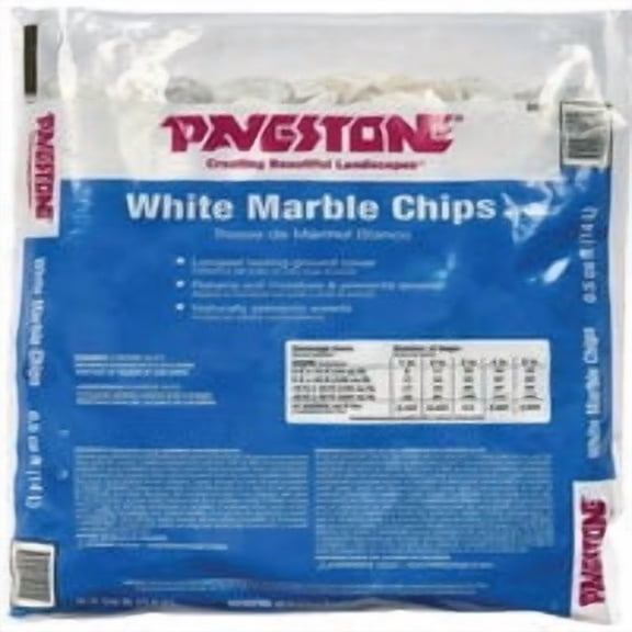 Pavestone Company Pavestone White Marble Chips - Pack of 24