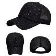 thumbnail image 1 of Pavied Baseball Cap Visor Hats Fashion Women Men Breathable Beach Adjustable Baseball Cap Hip Hop Hat Sun Hat Snapback Hats Hats for Men Black One Size, 1 of 4