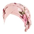 thumbnail image 1 of Pavied Head Wraps Wig Cap Chemo Cancer Head Hat Cap Ethnic Pre-Tied Twisted Braid Hair Cover Wrap Headwear Head Scarf Hats for Women Beige One Size, 1 of 4