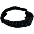 thumbnail image 1 of Pavied Headbands for Women Head Scarf Wide Headbands Workout Yoga Running Sports Headbands Boho Hair Bands Non Slip Sweat Head Bands Thick Head Wrap Bandanas for Women Turban Black One Size, 1 of 6