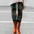 Pavied Leggings for Women,Petite Pants,Women's Christmas Day Autumn And