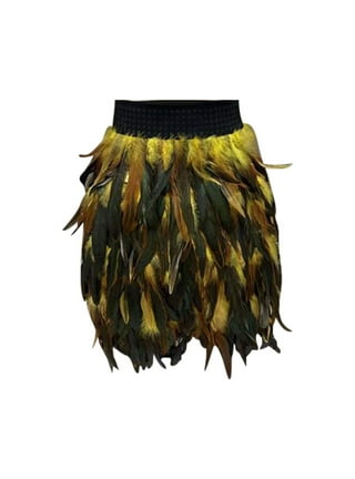 Feather Mini Skirts