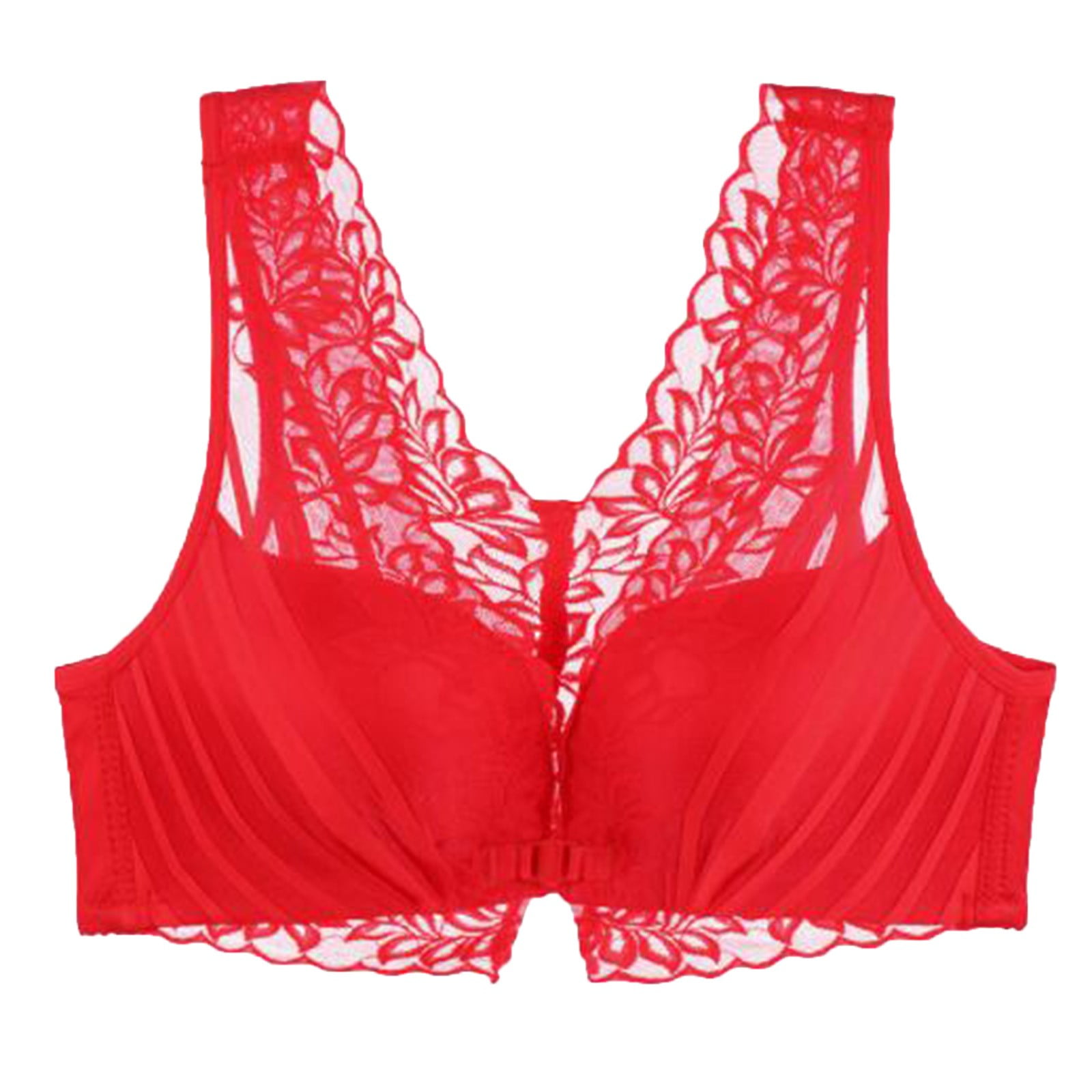 Pavied Push Up Bra Plus Size Bra No Steel Ring Bra Ultra Lightweight ...