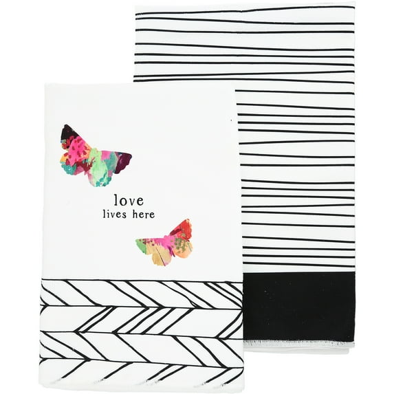 Pavilion Gift Company - Love - Tea Towel Gift Set
(2 - 19.75" x 27.5")