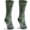 thumbnail image 1 of Pavilion - Cat Mom Green Lotus Flower Patterned Women's Crew Socks, 1 of 3