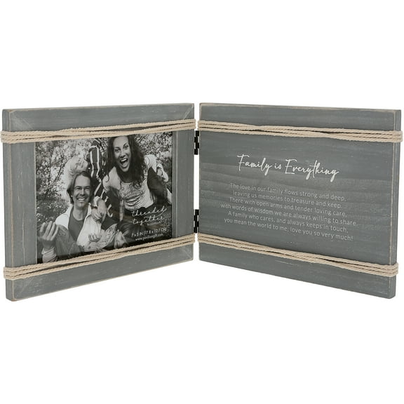 Pavilion -  Family Is Everything - 7" x 5" Horizontal Picture Photo Frame Mom Aunt Grandma Daughter Niece Gift Memories Present