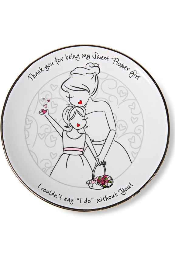 Company - Flower Girl - 5" Keepsake Dish