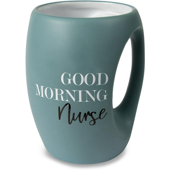 Pavilion Gift Company 10504 Good Morning Nurse 16 oz Mug, Green