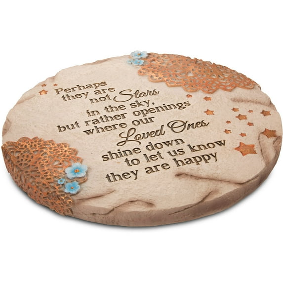 Pavilion Gift Company Stars in The Sky Garden Stone, 10-inch, Multicolor