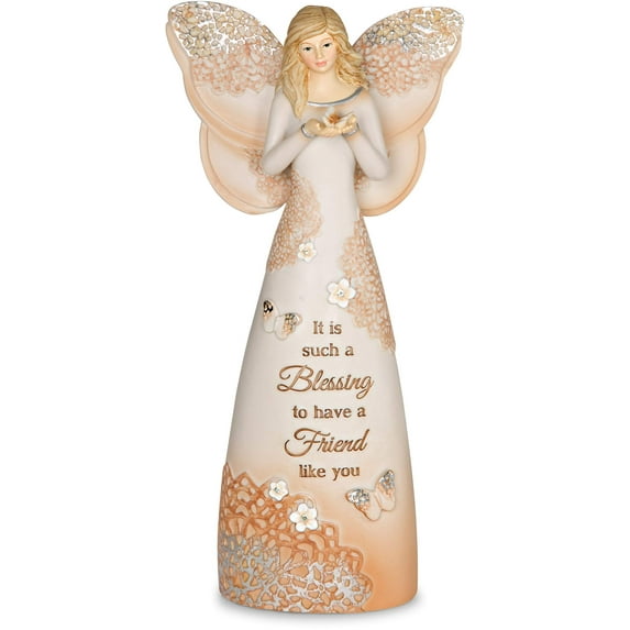 Pavilion Gift Company 19072 Friend Angel Figurine, 7-1/2-Inch