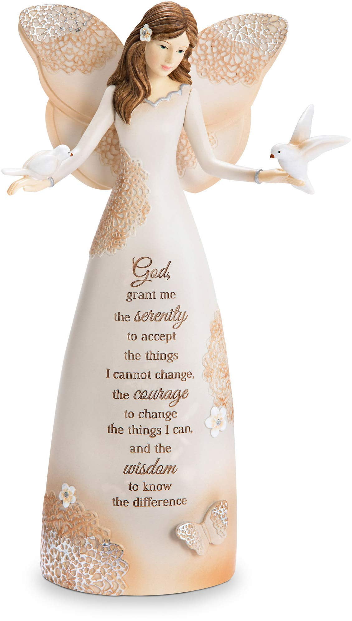 Pavilion Gift Company 19105 Serenity Angel Figurine, 9"