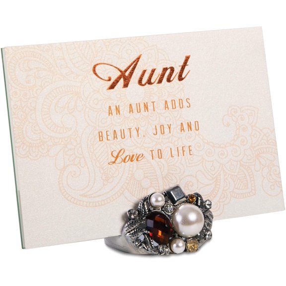 Pavilion Gift Company 28024 Aunt Sentiment Photo Frame, 4 by 6-Inch