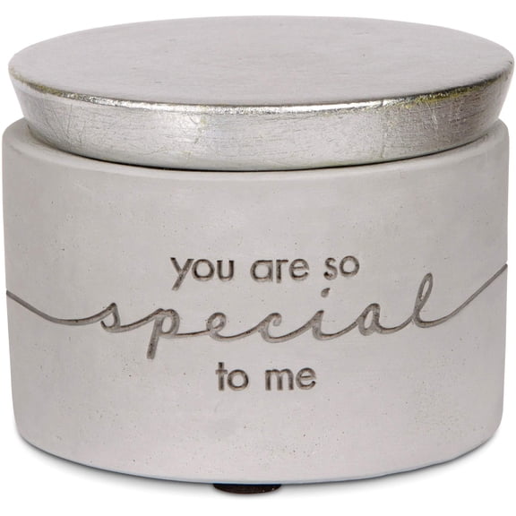 Pavilion Gift Company 42135 Someone Special Cement Keepsake Box, 3 x 2-1/2"