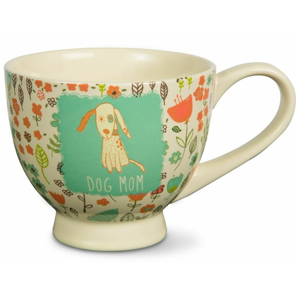 Pavilion Gift Company - Dog Mom - 17 oz Cup