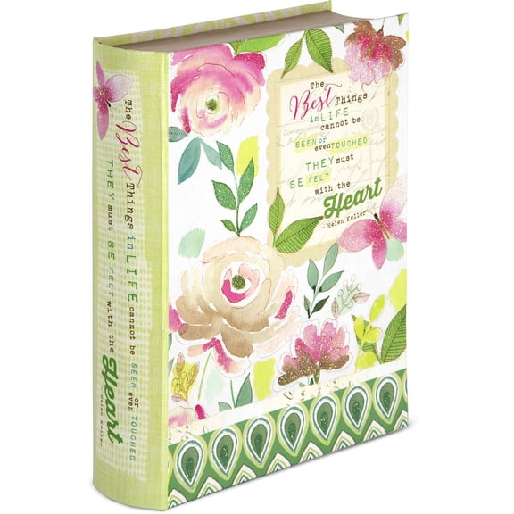 Pavilion Gift Company 79041 Vintage by Stephanie Ryan Best Things in Life Musical Book Box, 8-1/2-Inch