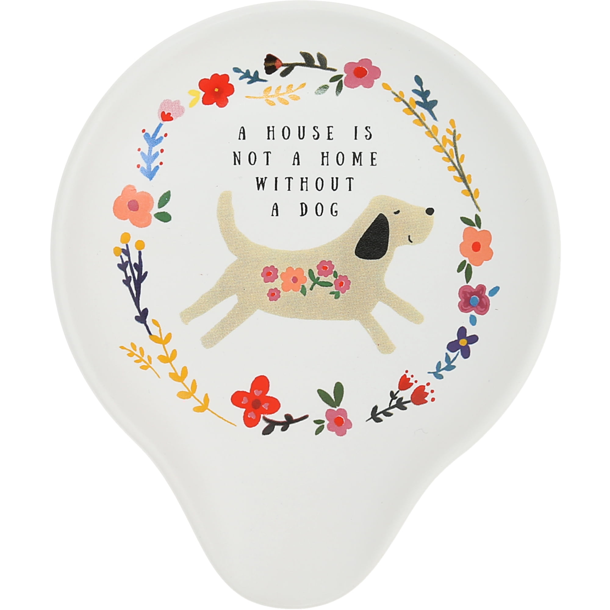 Pavilion Gift Company - A Dog - Spoon Rest - Walmart.com