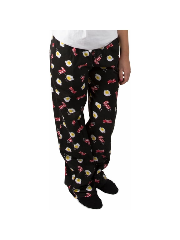 Company - Bacon and Eggs - XS Black Unisex Lounge Pants