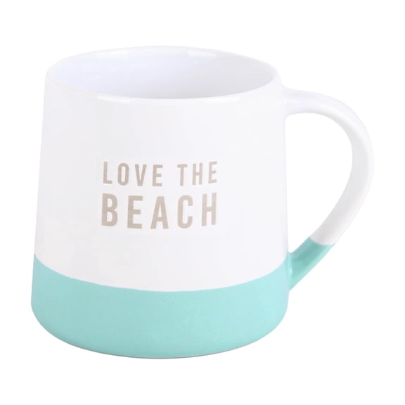 Pavilion Gift Company - Beach - 17oz Mug Coffee Tea Beachfront Oceanfront Ocean Summer Kitchenware Drinkware