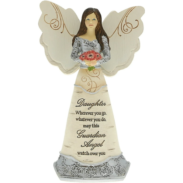 Pavilion Gift Company- Daughter Guardian Angel Figurine, 6 Inch