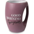 thumbnail image 1 of Pavilion Gift Company Good Morning Gorgeous 16 oz Mug, Purple, 1 of 7