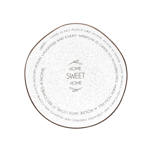 Pavilion Gift Company - Home Sweet Home - 10.5" Serving Bowl Sharing Memories Love Family Friends Thanksgiving Holidays Kitchenware Decor