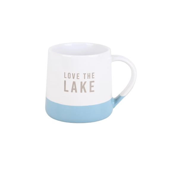 Pavilion Gift Company - Lake - 17oz Mug Coffee Tea Lakefront Lakeside Summer Kitchenware Drinkware