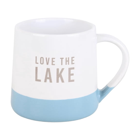 Pavilion Gift Company - Lake - 17oz Mug Coffee Tea Lakefront Lakeside Summer Kitchenware Drinkware