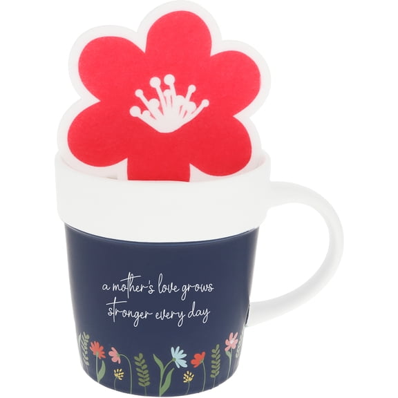 Pavilion Gift Company - Mother's Love - 20 oz Cup and Coaster Set