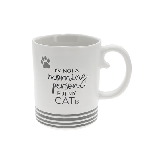 Pavilion Gift Company - My Cat - 16oz Stoneware Mug Coffee Tea Cup Cat Kitty Kitten Feline Funny Drinkware