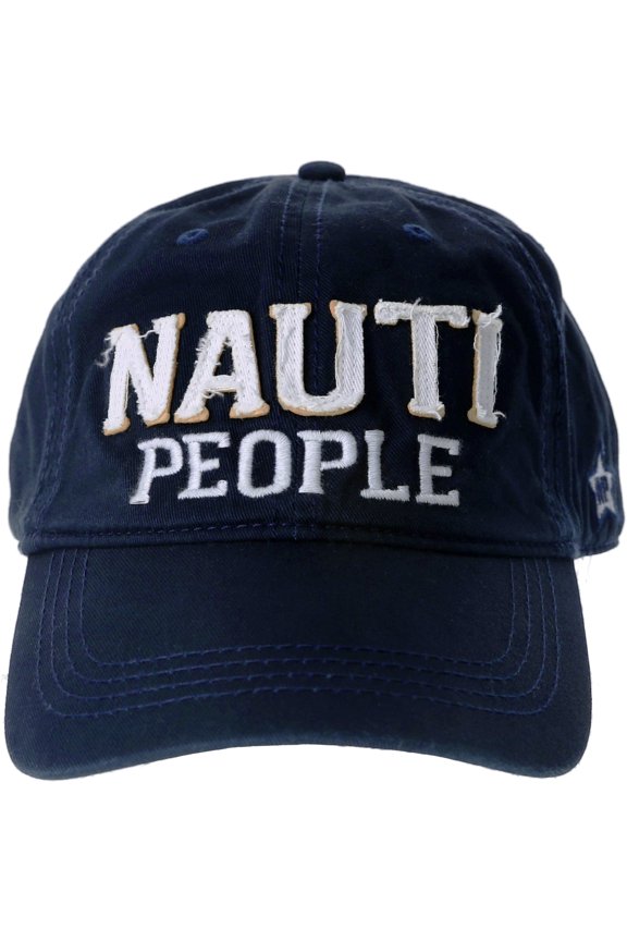 Company Nauti People-Blue Adjustable Snapback Baseball Hat