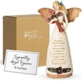 thumbnail image 1 of Pavilion Gift Company-Sympathy Angel Holding Cross 9 Inch, 1 of 7