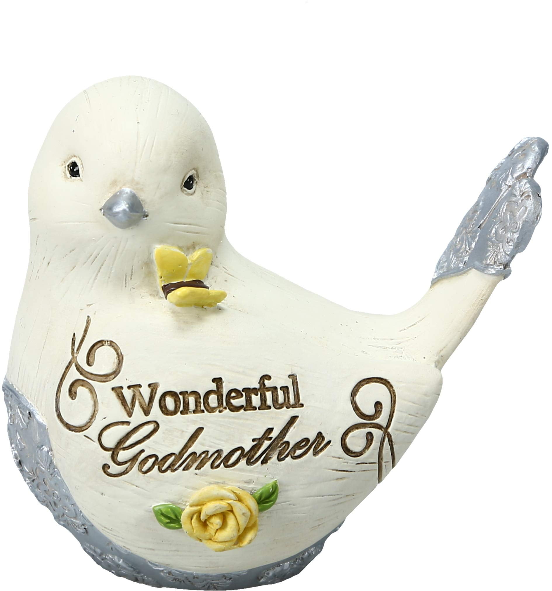 Wonderful Mother Snowman Figurine Ornament - 4 Inch Hand-Painted Christmas Decoration