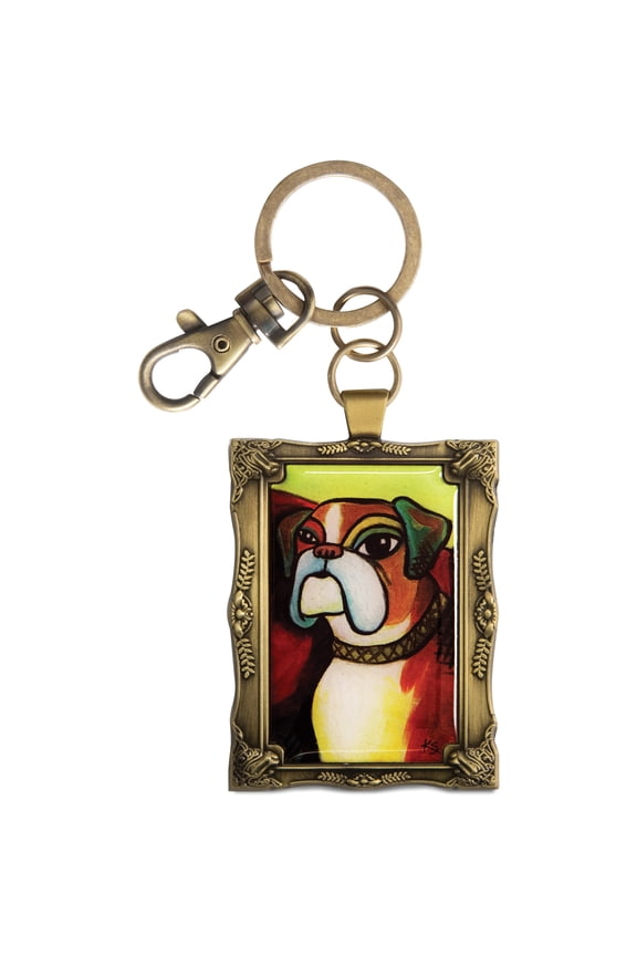 Company - Boxer - Pawcasso - 2" x 2.75" Keychain