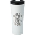 thumbnail image 1 of Pavilion Gift Company - Lake Dog - 17 oz Stainless Steel Travel Tumbler, 1 of 8