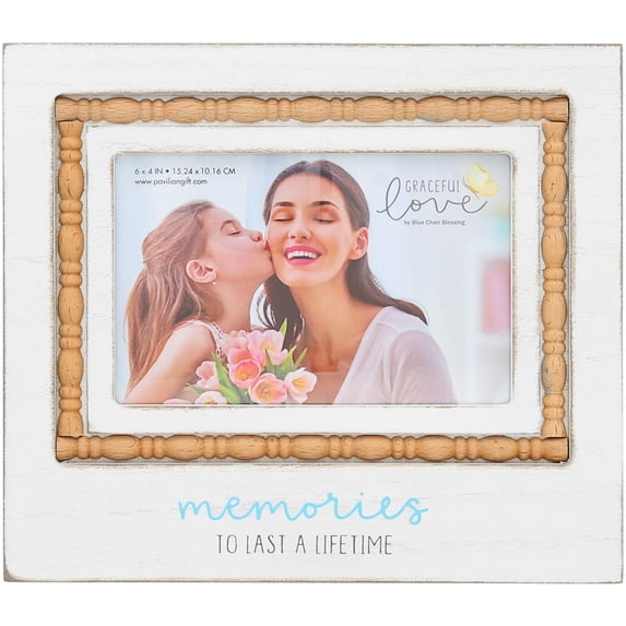 Pavilion Gift Company - Memories - 8.75" x 7.5" MDF Frame
(Holds 6" x 4" Photo)