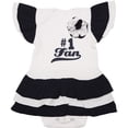 thumbnail image 1 of Pavilion- Navy and White # 1 Fan Bodysuit Dress, 1 of 5