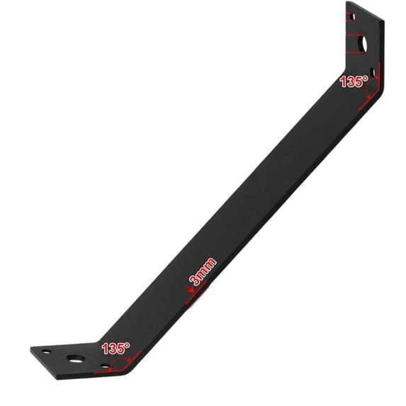 Pavilion Reinforcement Angle Bracket With 45-Degree Support Rods, Heavy-Duty Metal Corner For Reinforcing Outdoor Wooden Frame Pavilions, Ideal For Enhancing Structural Integrity